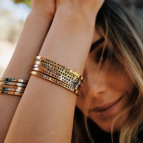 Jewelry - Bracelets bangles thin stackable thin dainty-GOLD